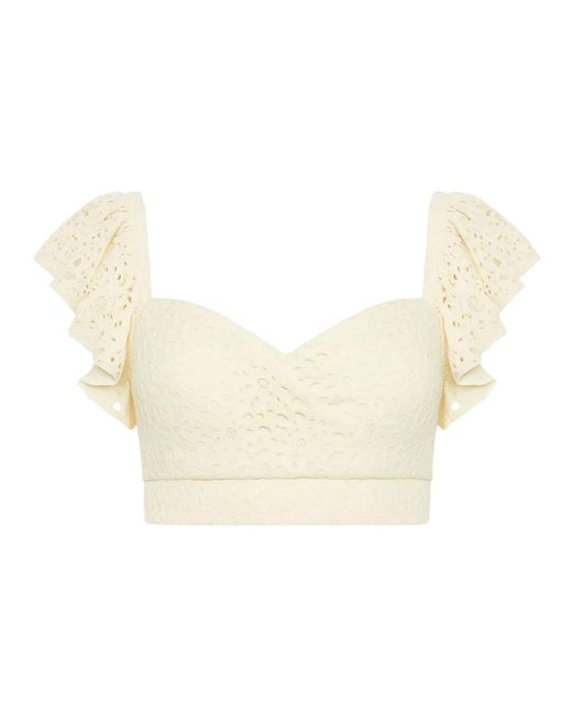 Sleeveless Tops ACTUALEE de color Natural