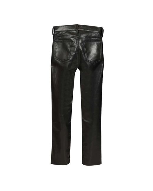 Agolde Black Cropped Jeans