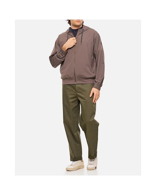 Herno Brown Light Jackets for men