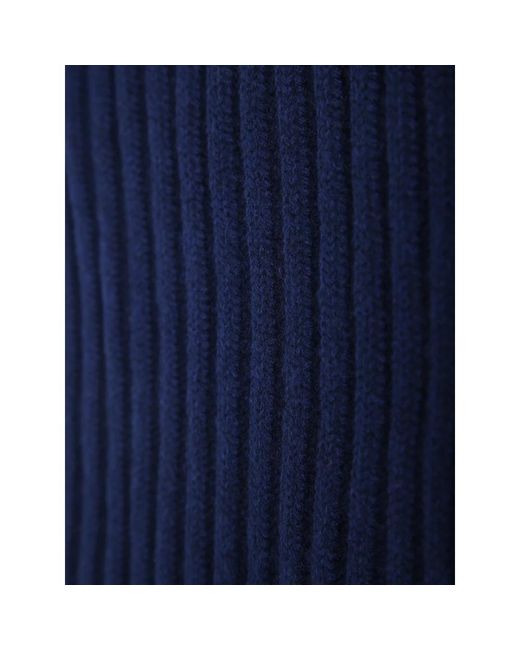 Dell'Oglio Blue Winter Scarves for men