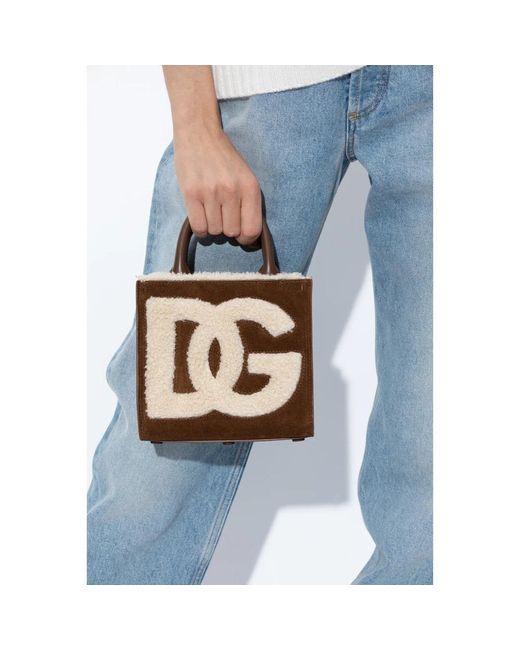 Dolce & Gabbana Brown Handbags