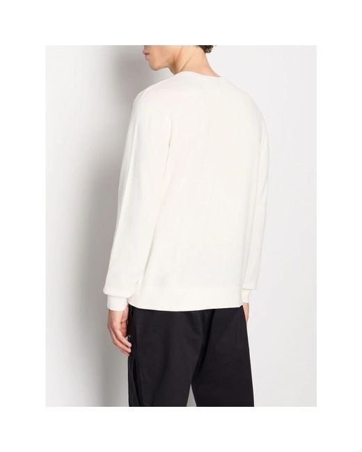 Armani Exchange Stilvoller r pullover strick in White für Herren