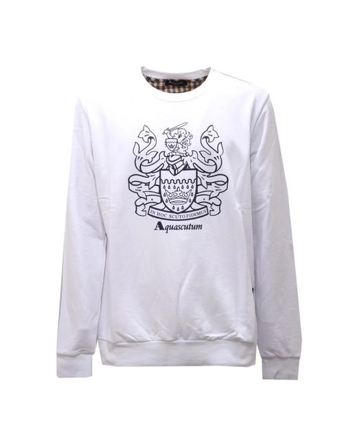 Aquascutum Gray Sweatshirts for men