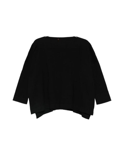 Daniela Gregis Black Round-Neck Knitwear