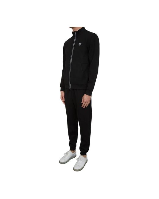 EA7 Fitness ,Zwart ,Polyester Zwart Trainingspak Voor Mannen in het Black voor heren