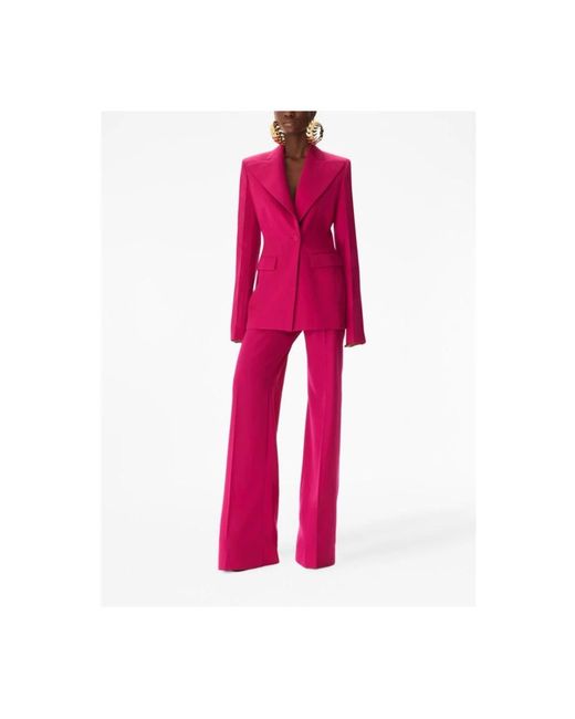 Trousers > straight trousers Nina Ricci en coloris Pink