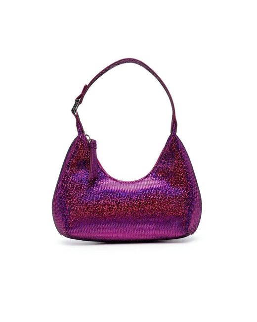 By Far Purple Mini Bags