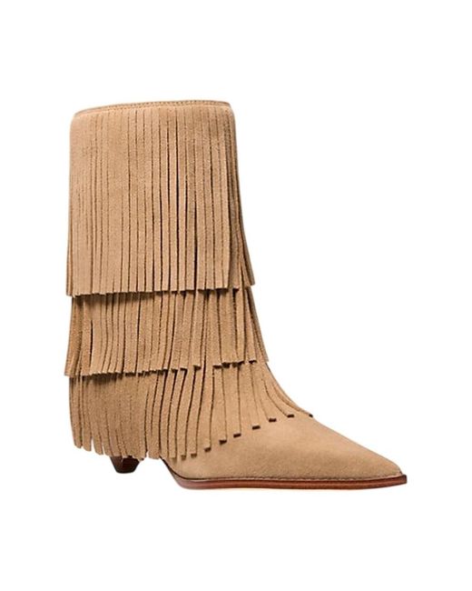 Michael Kors Brown Jayla Heeled Bootie