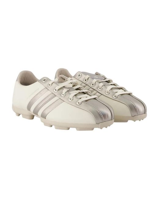 Y-3 White Field Trainers – – Leather – for men
