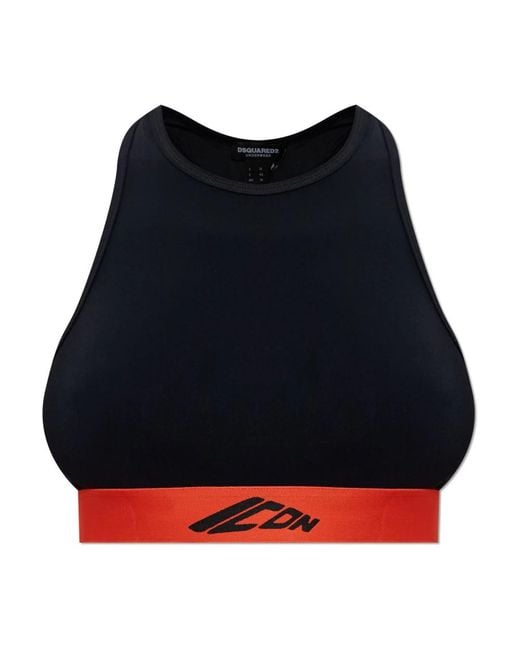 Sport Bras DSquared² de color Black