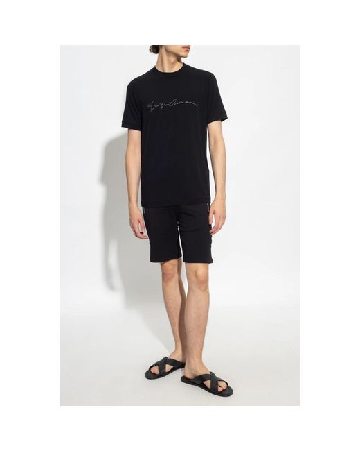 Giorgio Armani Black T-Shirts for men