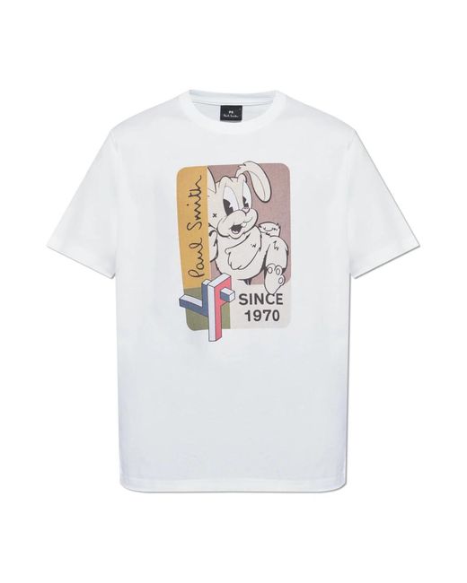 T-Shirts Paul Smith de hombre de color White