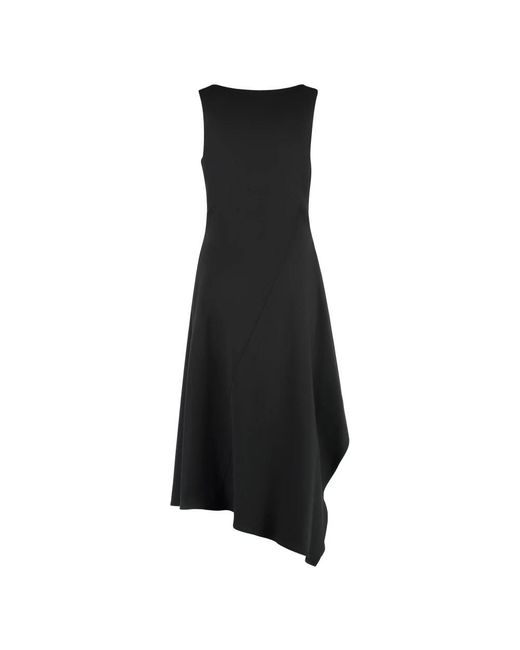 Bottega Veneta Black Midi Dresses