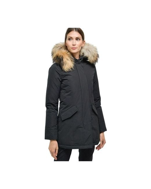 Woolrich Black Down Jackets
