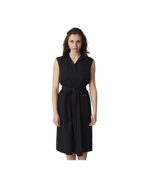 Midi Dresses Aspesi en coloris Black