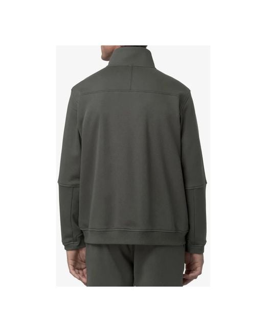 Zip-Throughs K-Way de hombre de color Gray