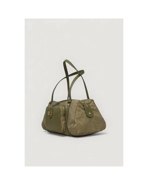 Handbags Borbonese de color Green