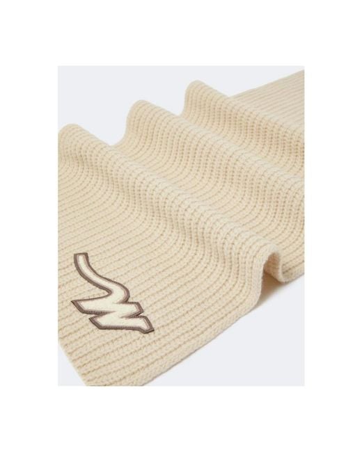 Weekend by Maxmara Natural Stylischer Wollschal Mit Initialen