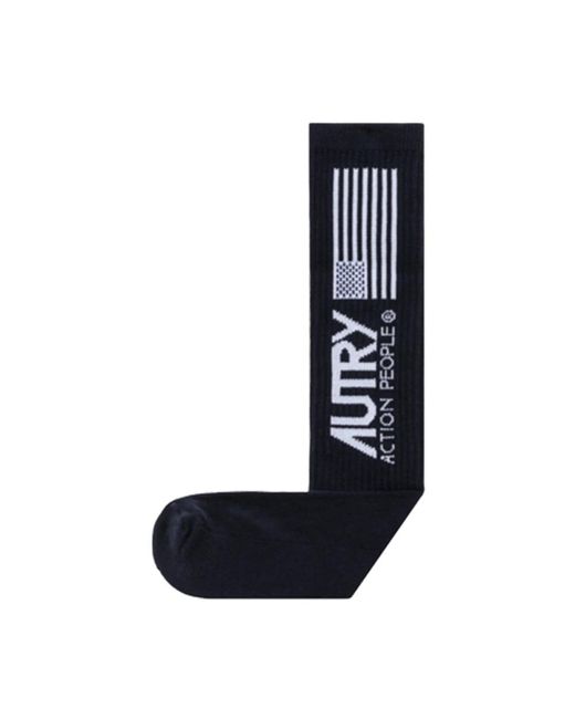 Autry Black Socks for men