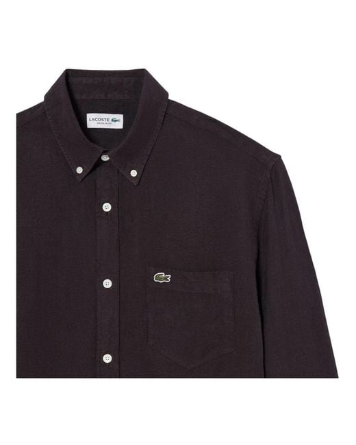 Lacoste Camicia in Blue für Herren