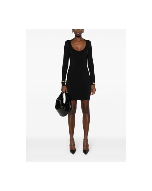 Saint Laurent Black Short Dresses