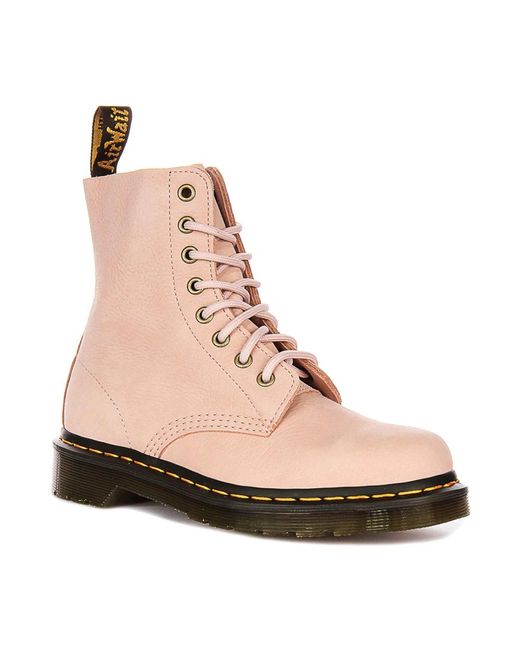Dr. Martens Natural Pascal 8-Loch Schnürstiefel