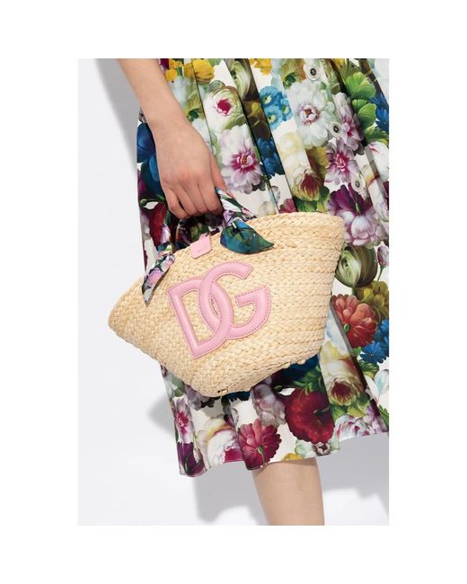 Dolce & Gabbana Pink Bucket Bags