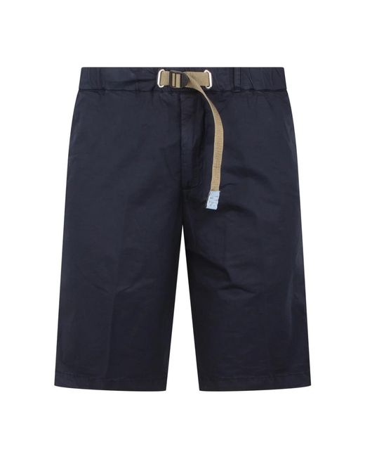 White Sand Blue Casual Shorts for men