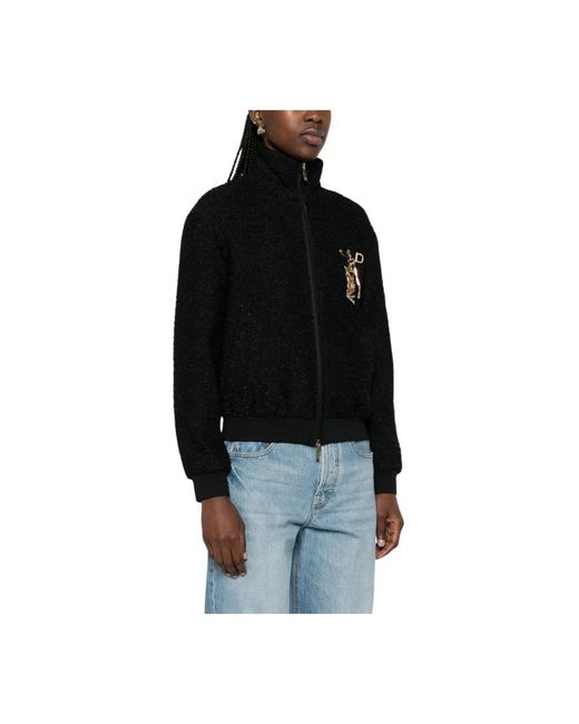 Emporio Armani Black Zip-Throughs