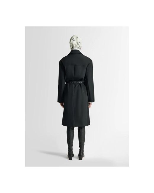Fusalp Jassen ,Zwart ,Leer Daimee Belt Coat in het Black