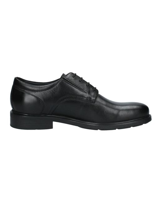 Geox Black Business Shoes for men