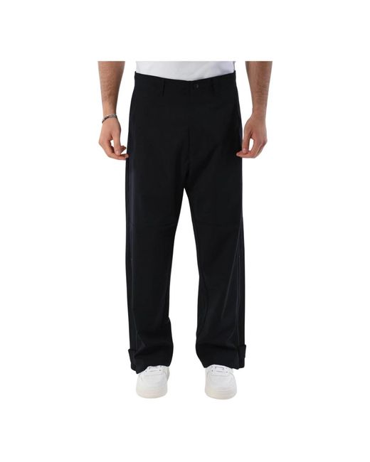 Trousers > wide trousers Department 5 pour homme en coloris Black