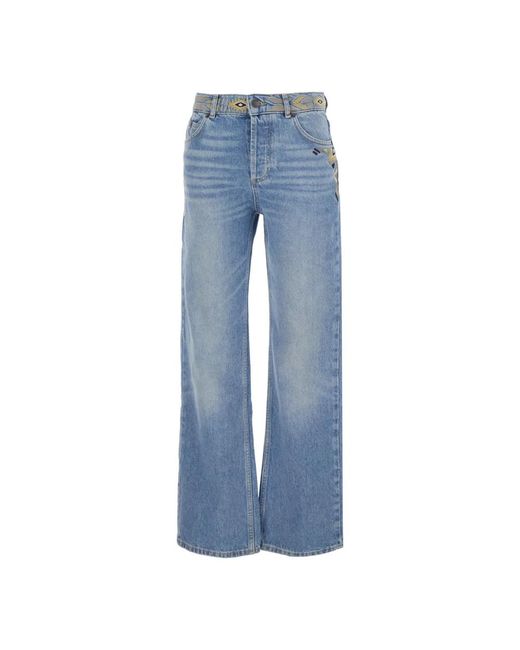 Wide Jeans Ba&sh en coloris Blue