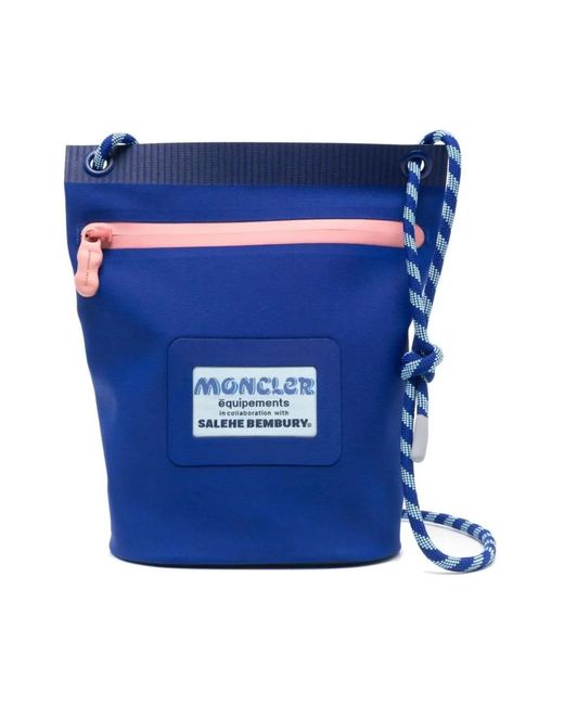 Moncler Blue Cross Body Bags for men