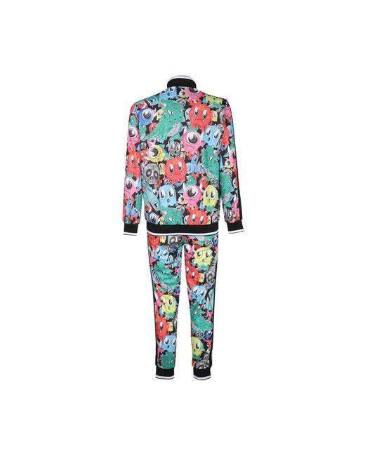 Philipp Plein Training Sets in het Blue voor heren