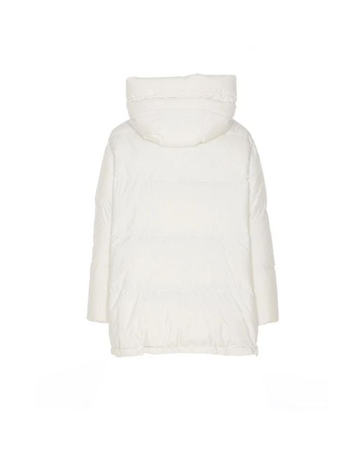 Moorer White Winter Jackets