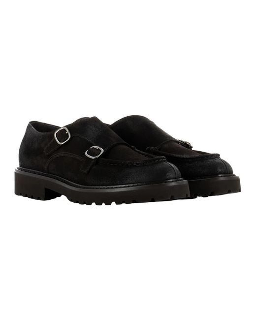 Doucal's Commander Loafer in het Black voor heren