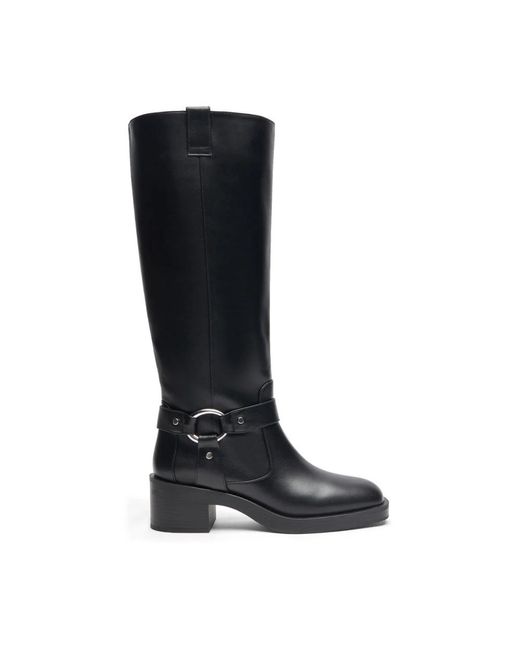 High Boots di Stuart Weitzman in Black