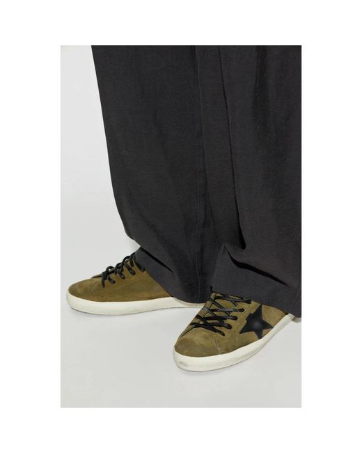 Golden Goose Deluxe Brand Green Sneakers for men