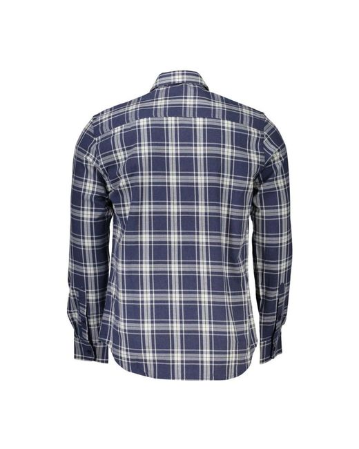 North Sails Blue Casual Shirts for men