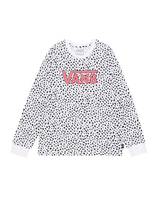 Long Sleeve Tops di Vans in White
