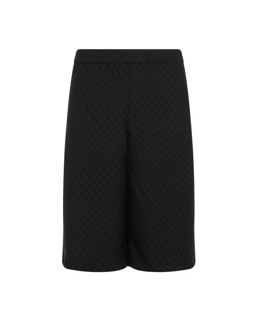 Long Shorts Alexander McQueen de hombre de color Black
