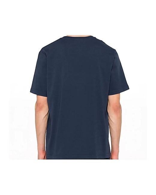 Maison Kitsuné Blue T-Shirts for men