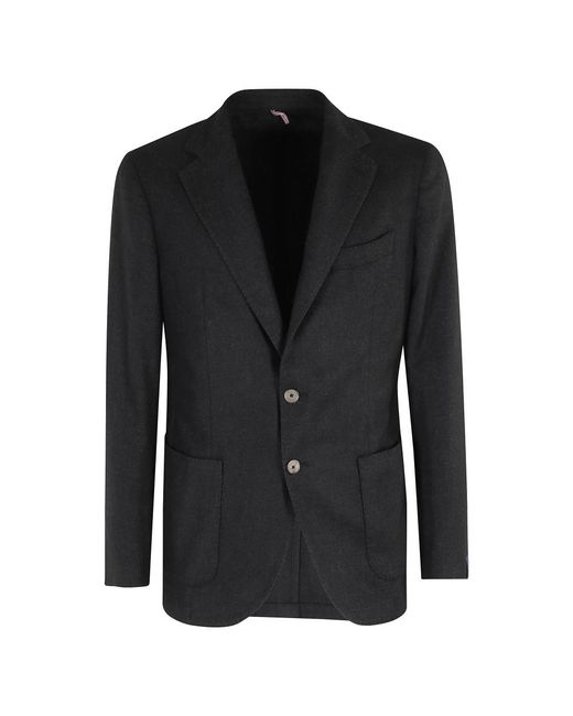 Santaniello Black Blazers for men