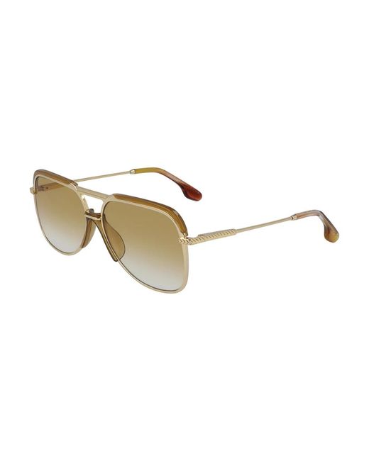 Victoria Beckham Metallic Sunglasses
