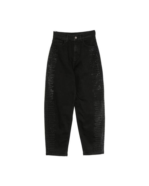 Liu Jo Black Loose Fit Jeans