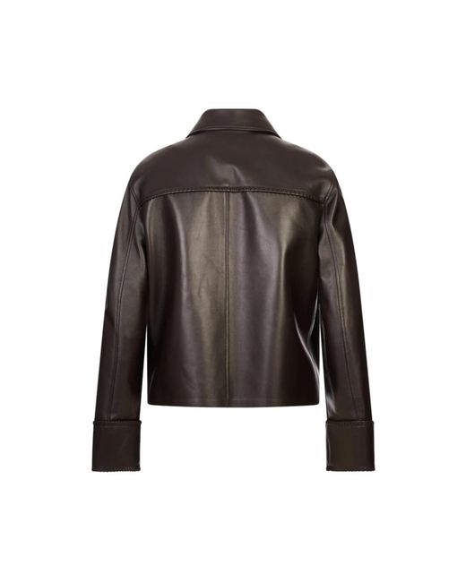 Agnona Black Light Jackets