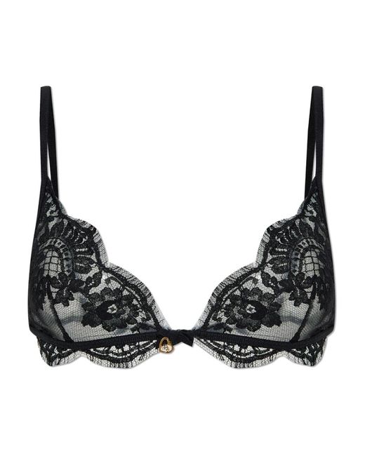 DSquared² Ondergoed ,Zwart ,Katoen Kanten Bh in het Black