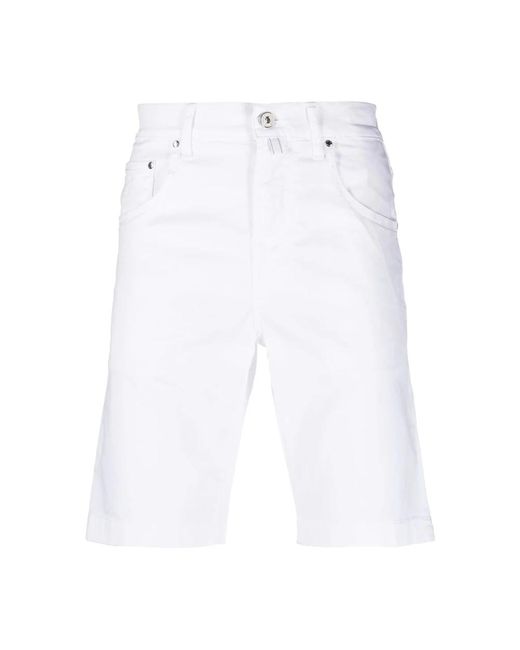 Jacob Cohen Denim Shorts in White für Herren