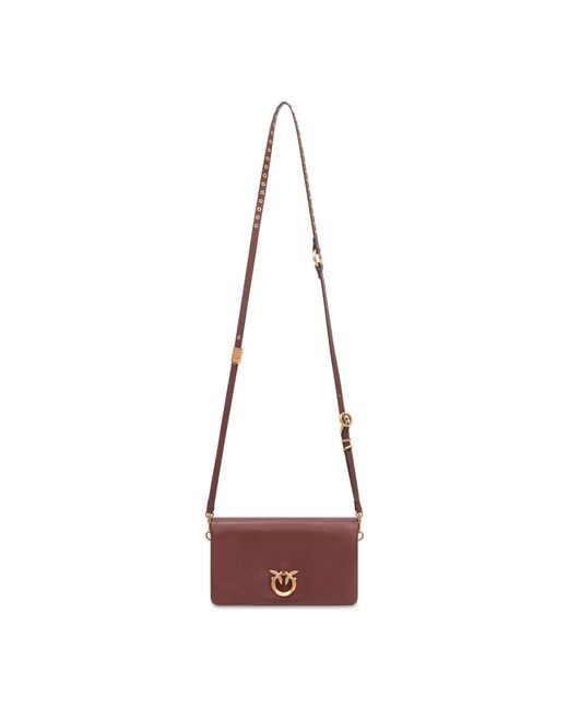 Pinko Red Cross Body Bags